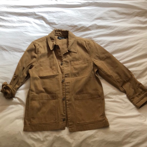 madewell cropped chore jacket